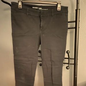 Black pixie pants size 10